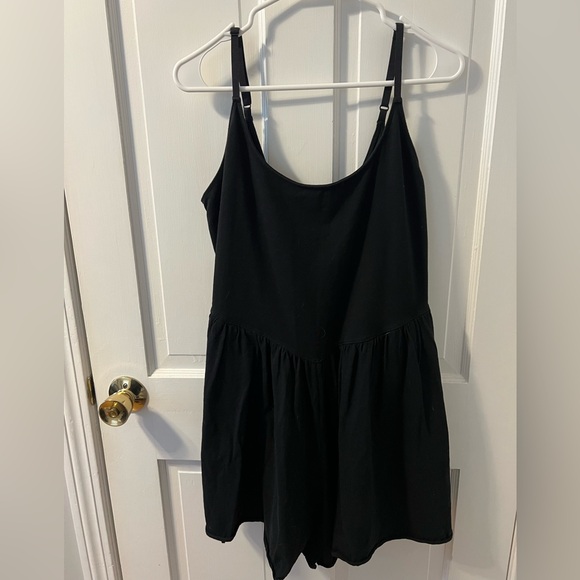 Aerie At The Barre Romper Black - Picture 6 of 8